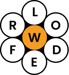 Play this Word Flower - The Americans are taking over! Thanksgiving ed.
